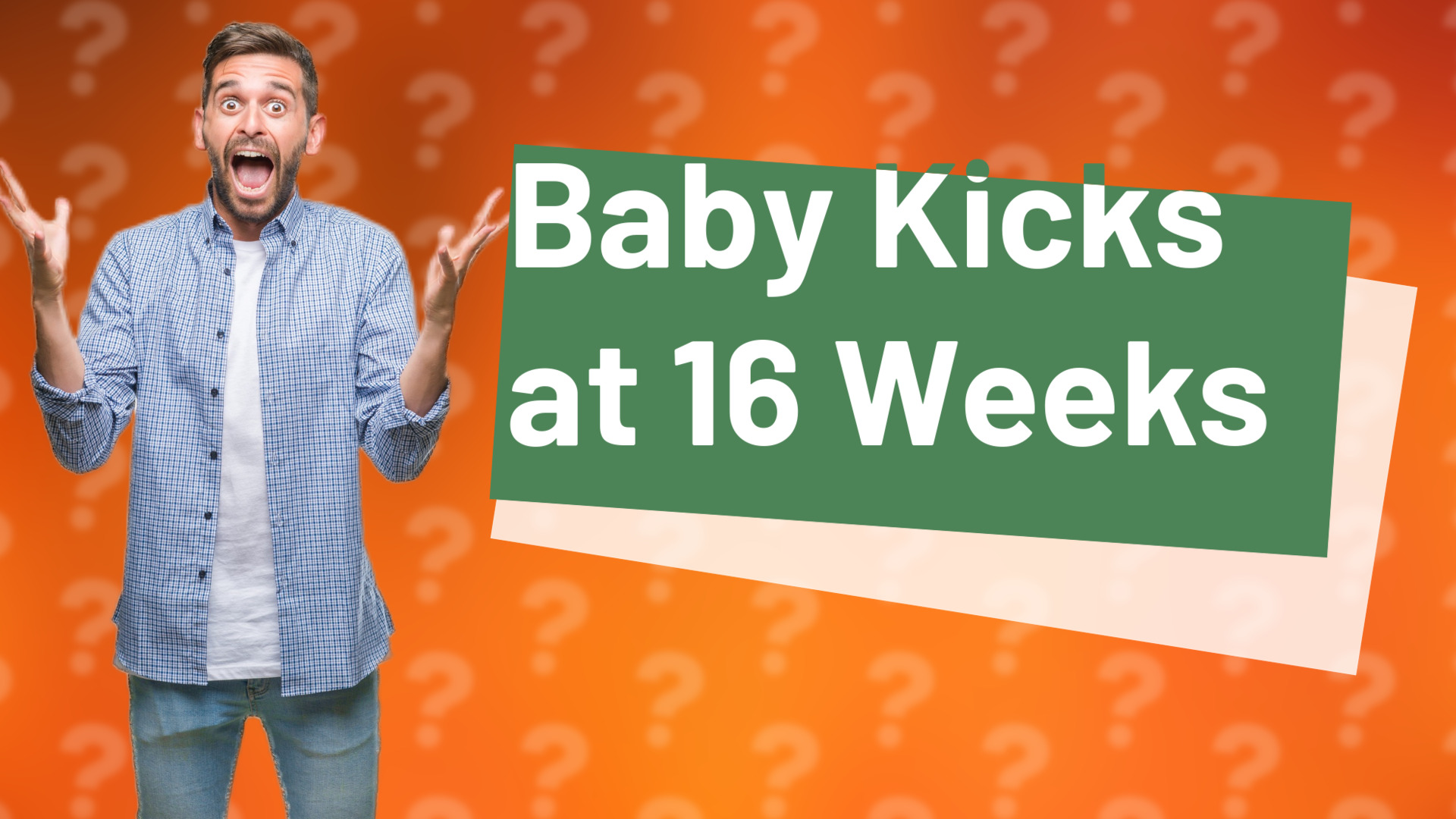 Baby Kicks at 16 Weeks
