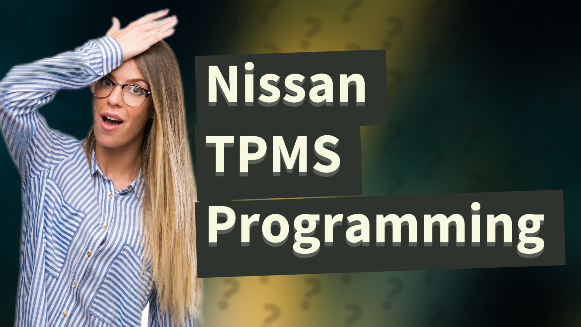 Nissan TPMS Programming