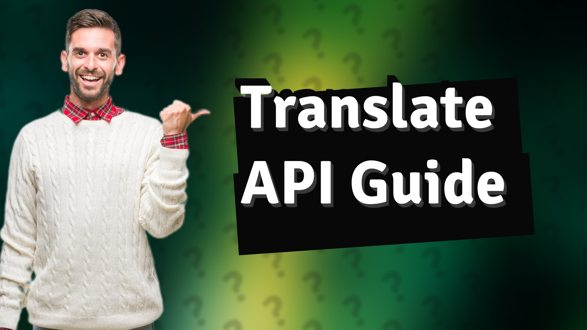 Translate API Guide
