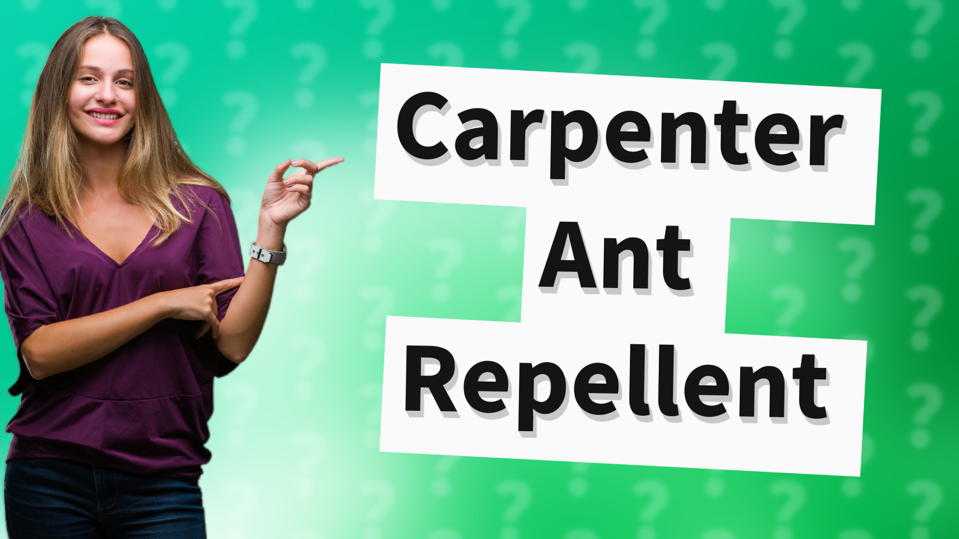 Carpenter Ant Repellent
