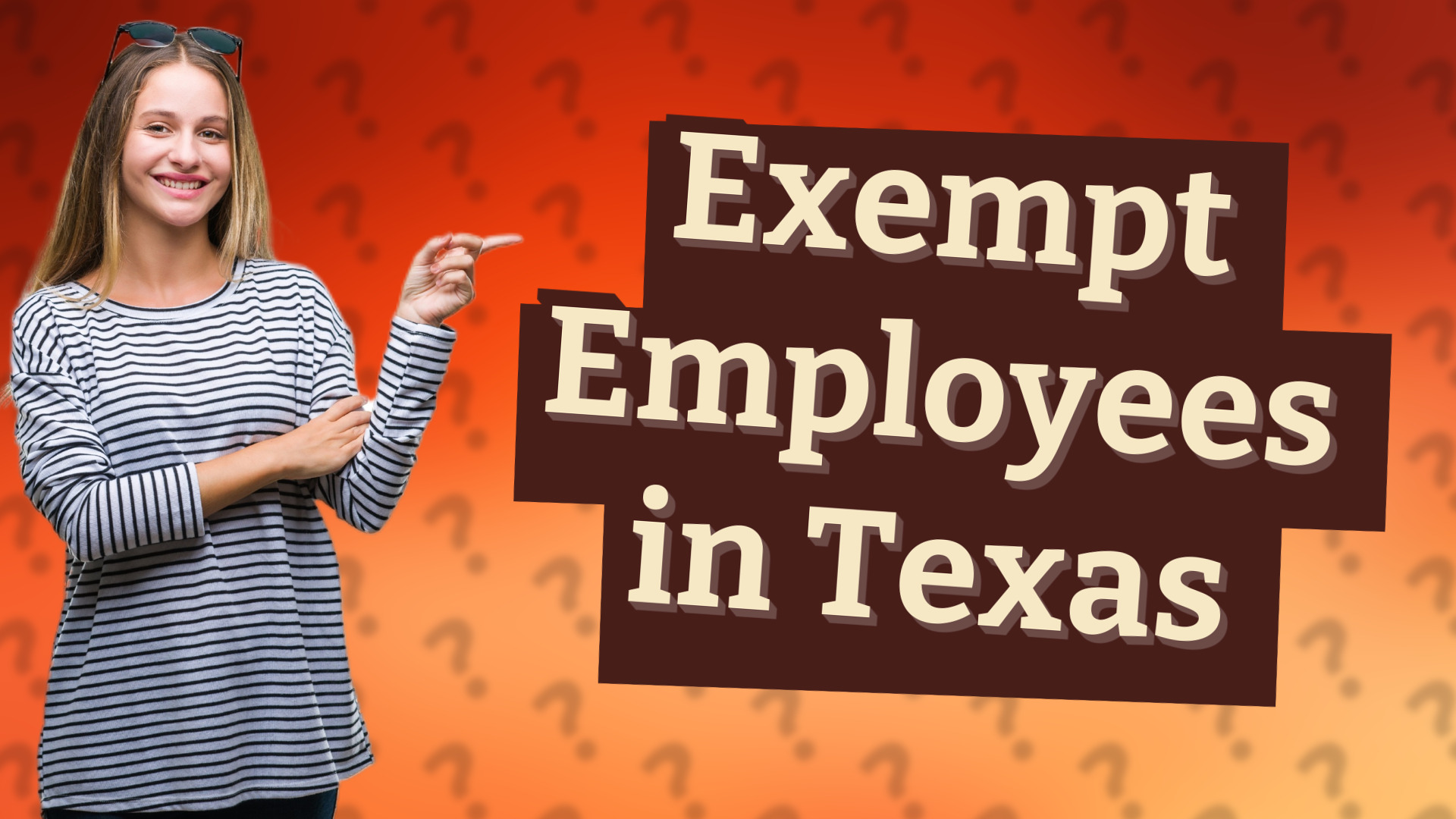 Exempt Employees in Texas