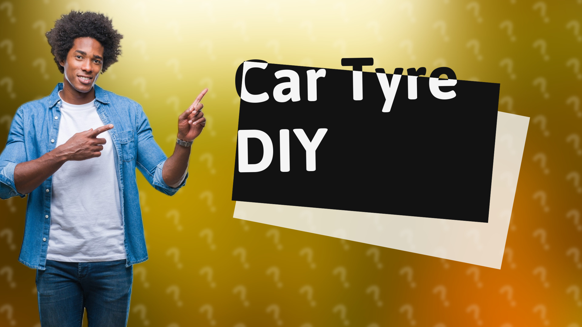 Car Tyre DIY