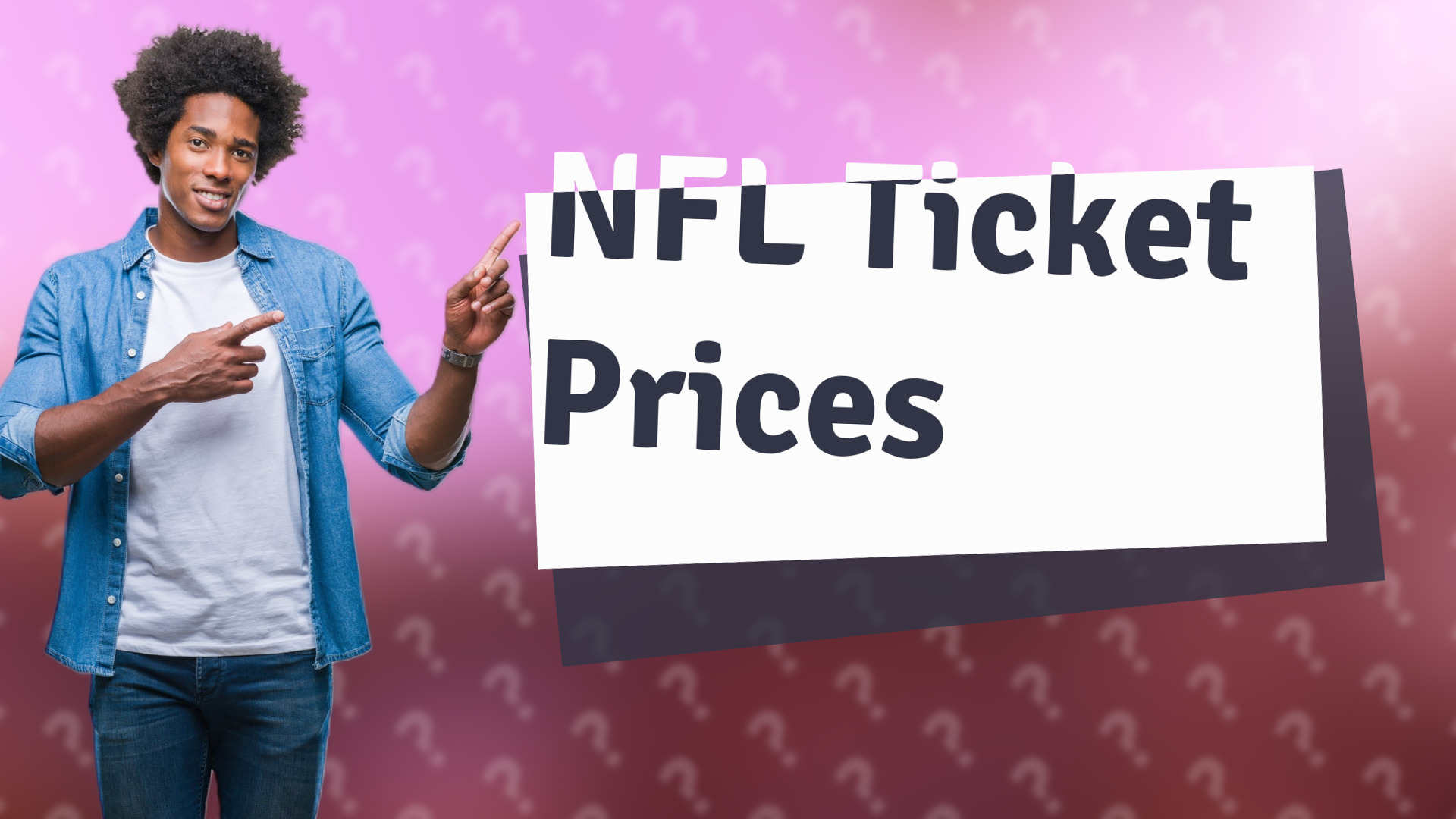 NFL Ticket Prices