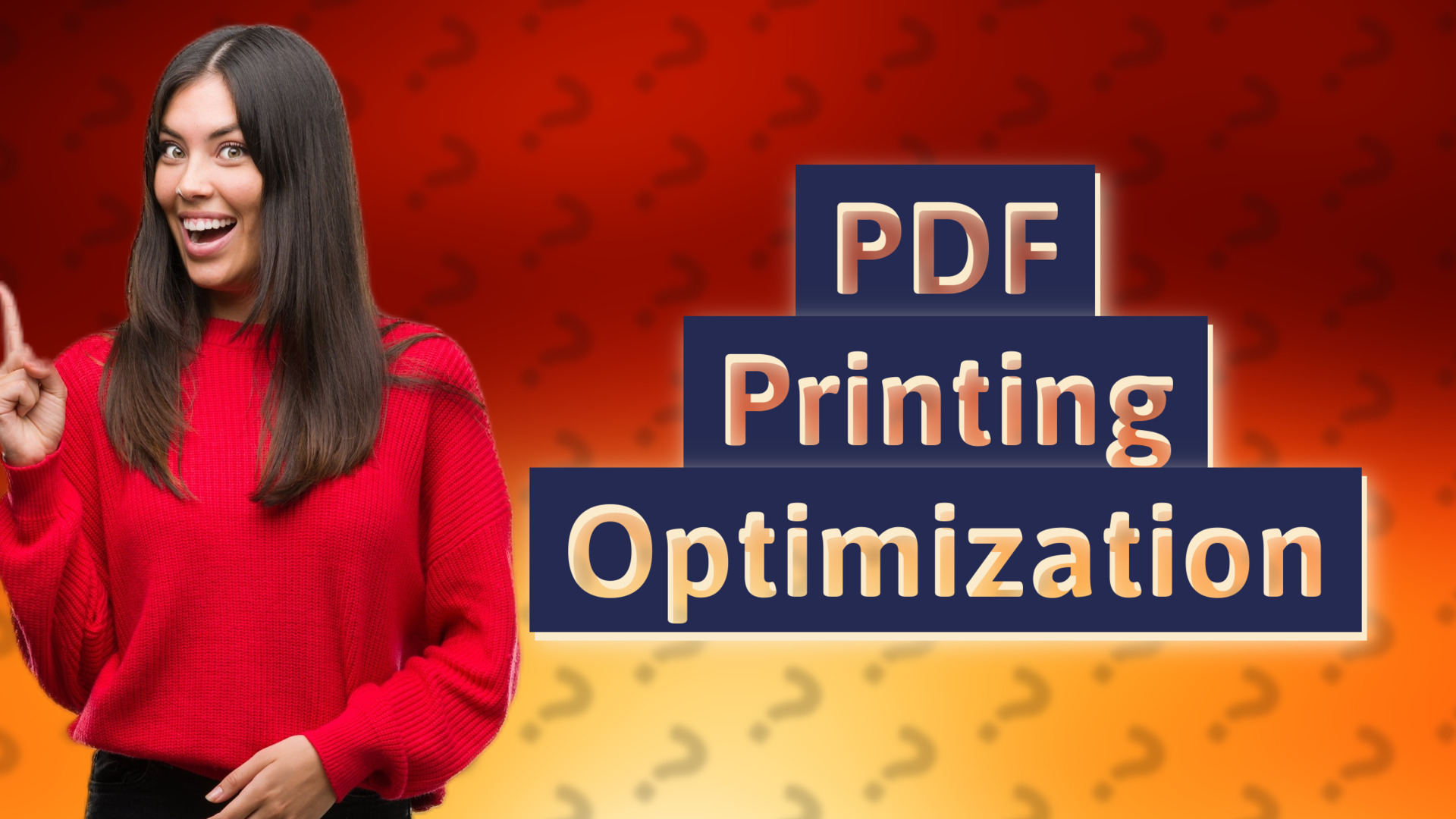 PDF Printing Optimization