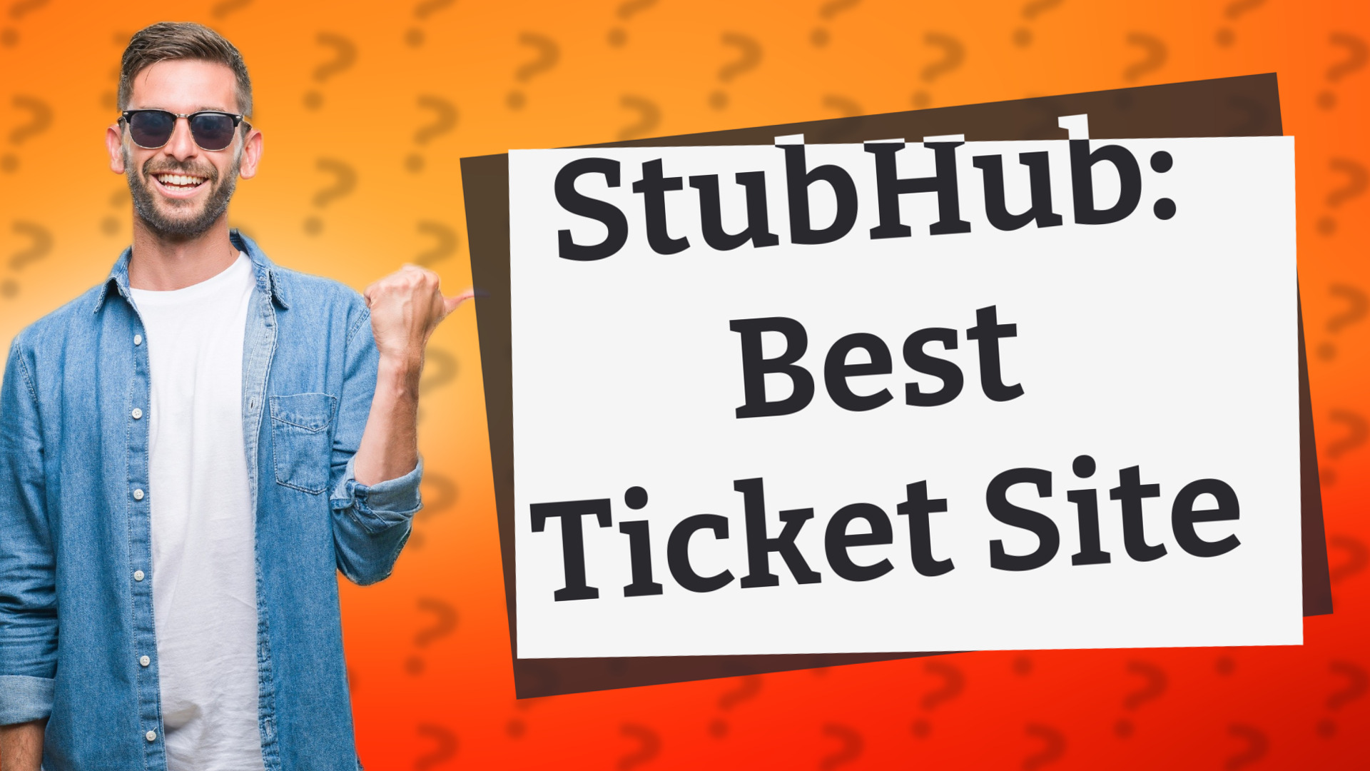 StubHub: Best Ticket Site