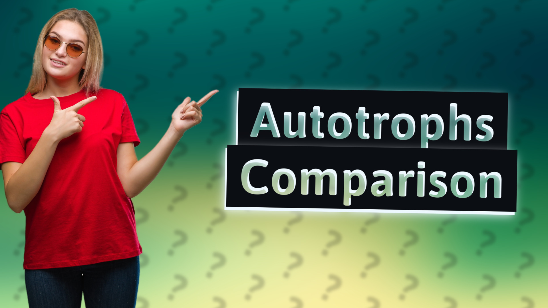 Autotrophs Comparison