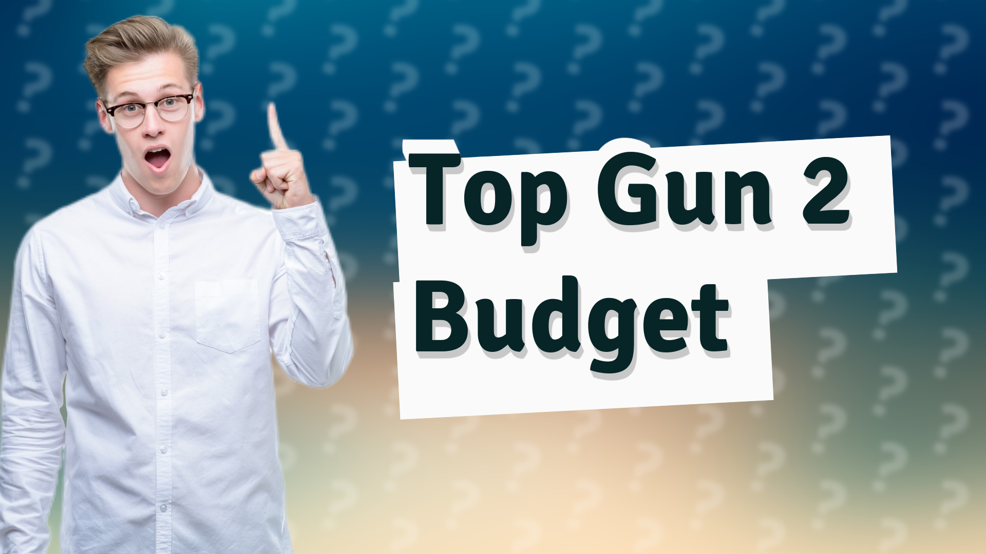 Top Gun 2 Budget