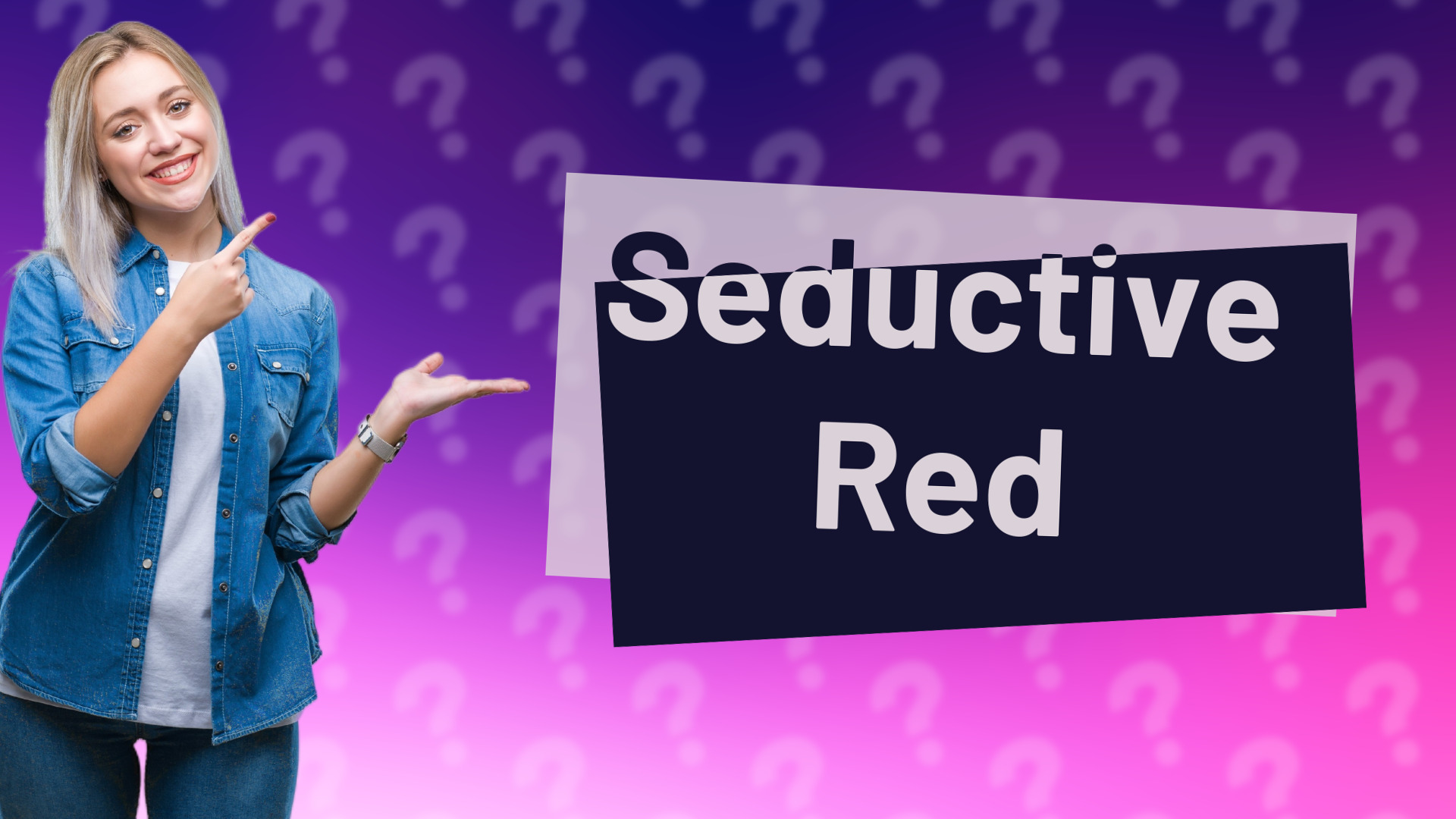 Seductive Red