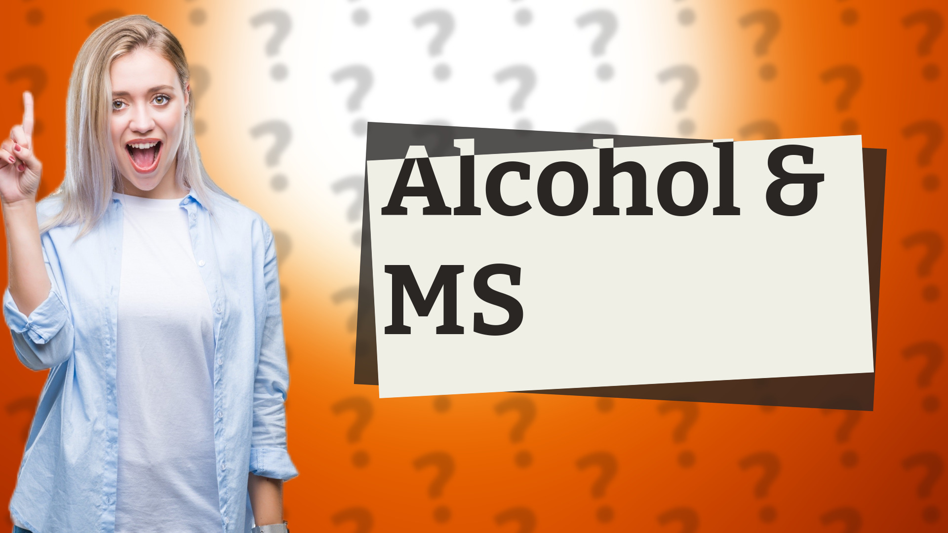 Alcohol & MS