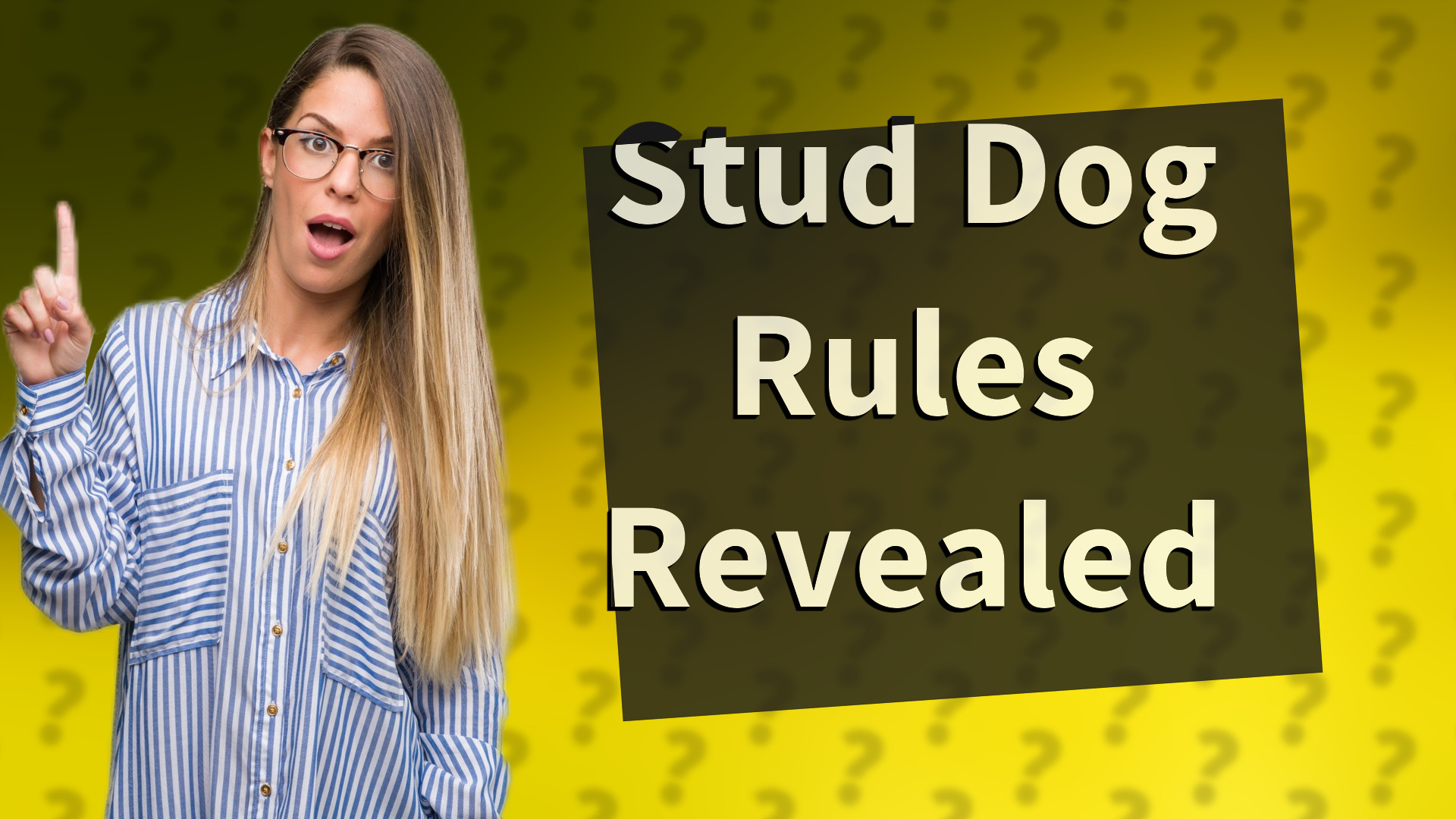 Stud Dog Rules Revealed