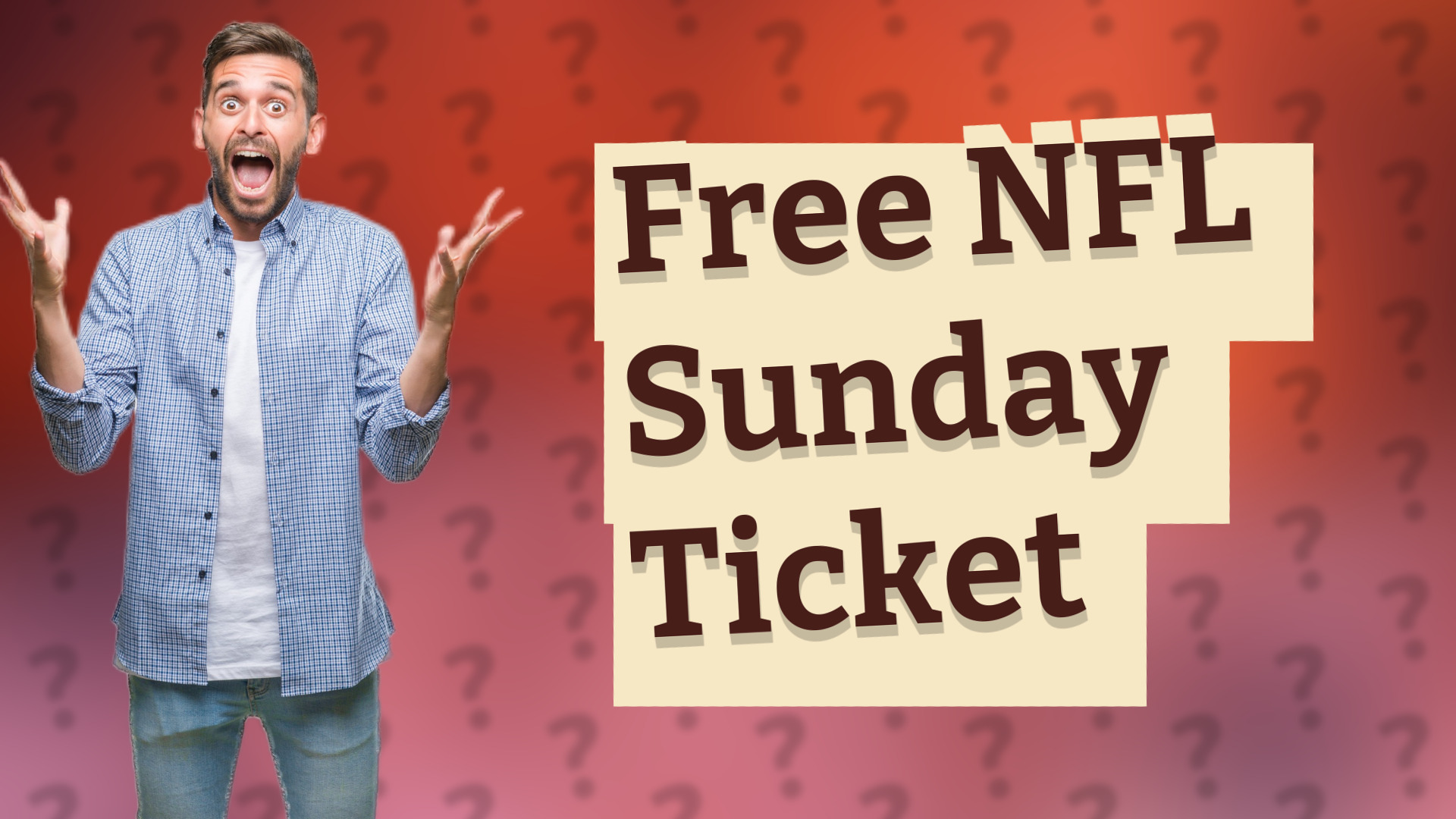 Free NFL Sunday Ticket