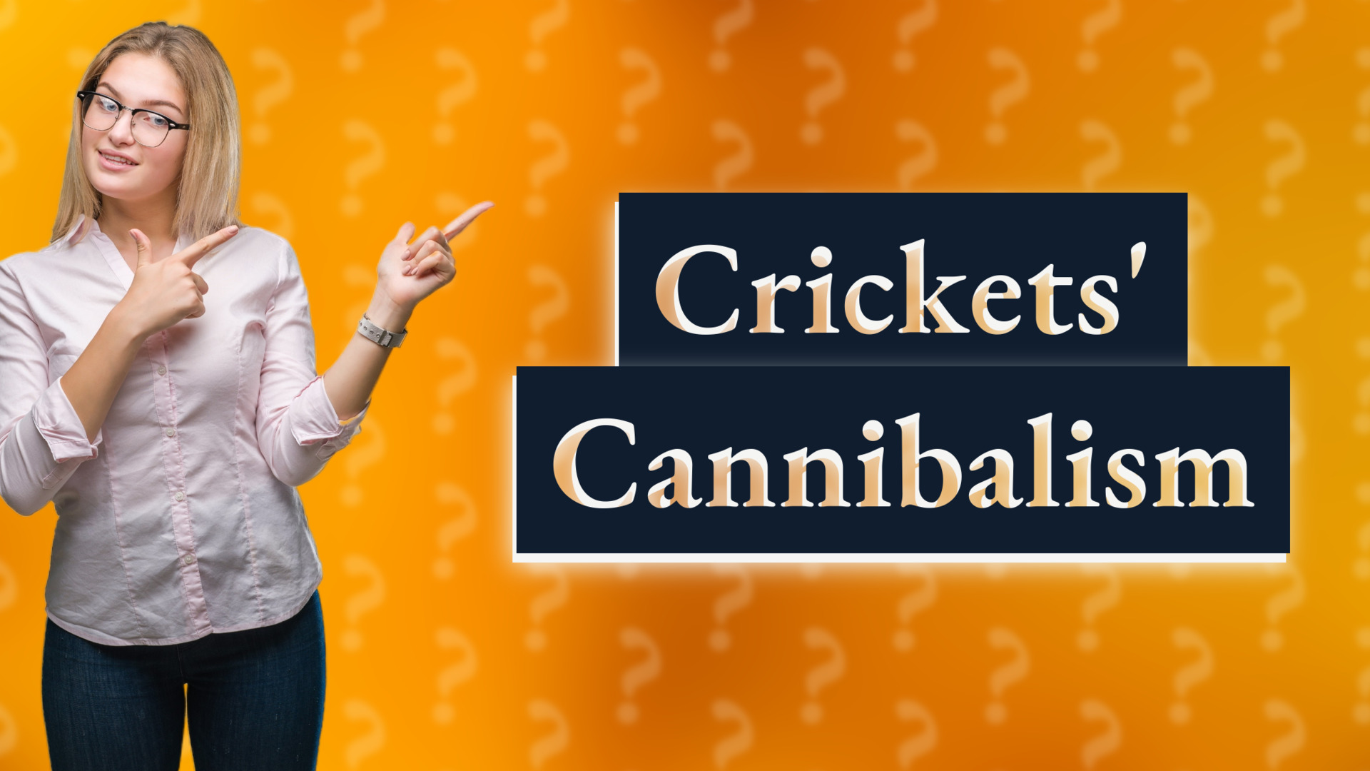 Crickets' Cannibalism