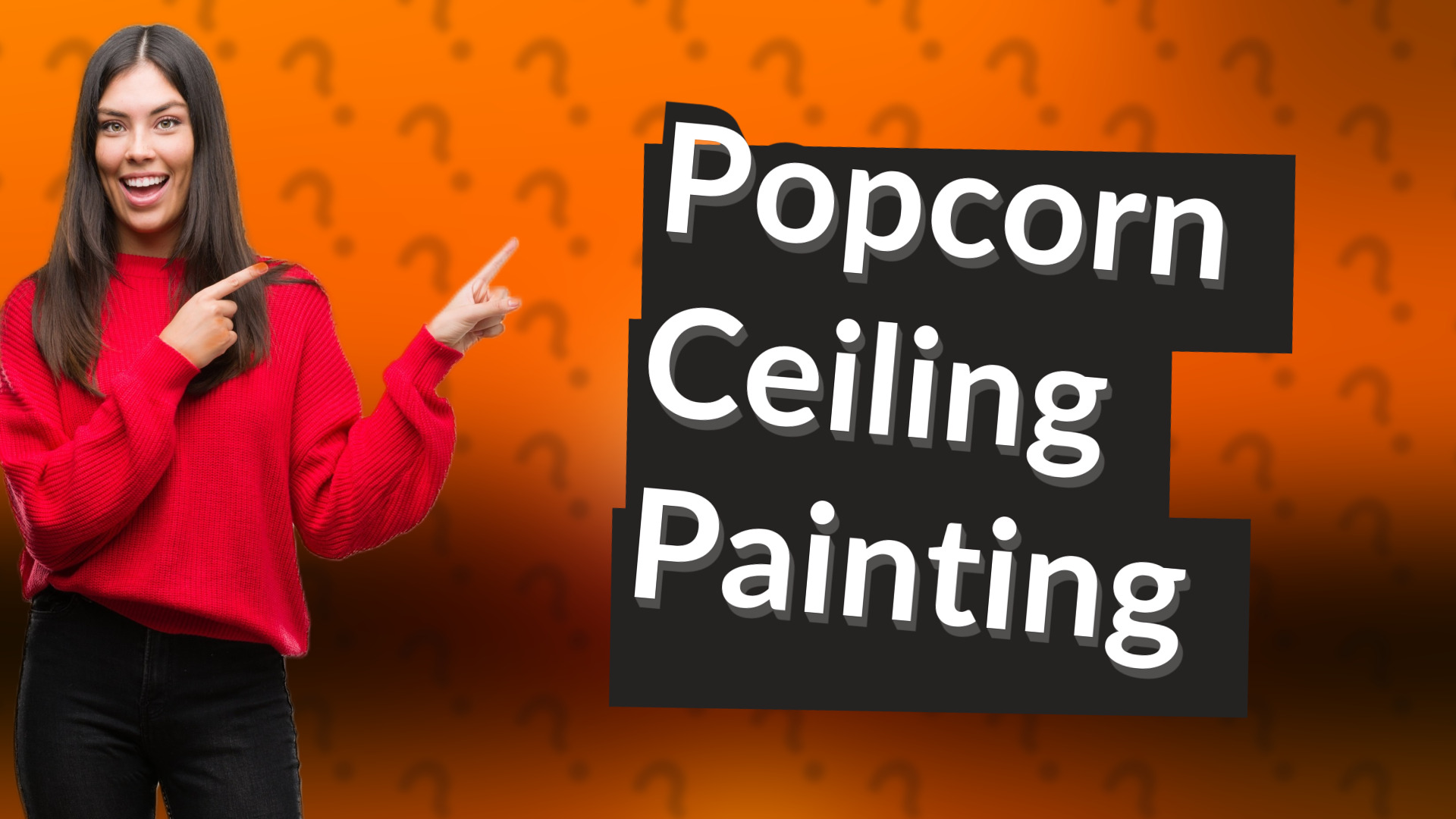 Popcorn Ceiling Painting