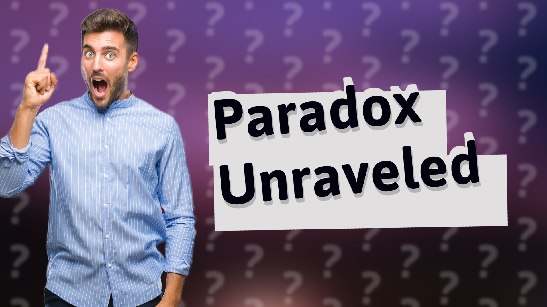 Paradox Unraveled