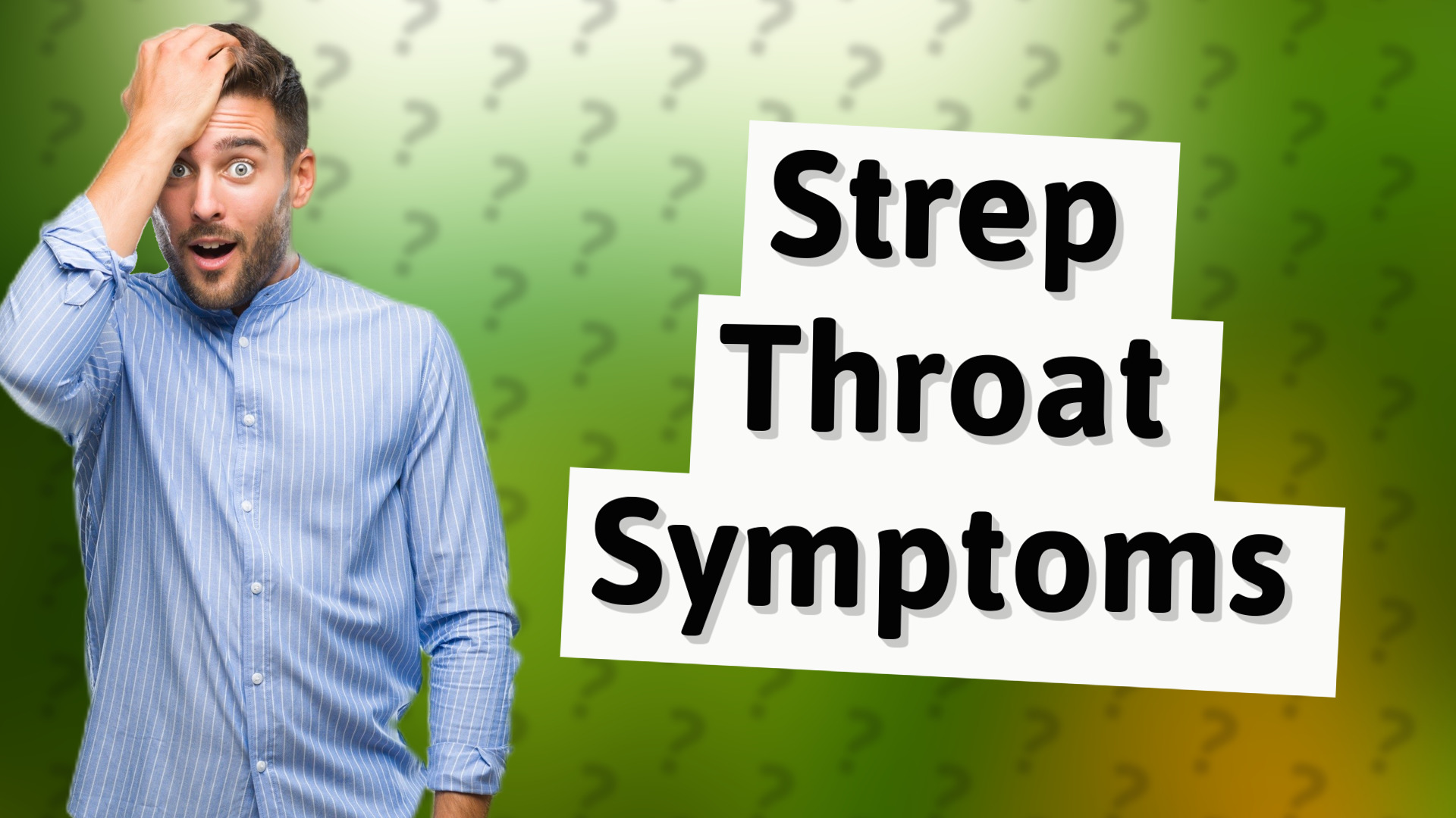 Strep Throat Symptoms