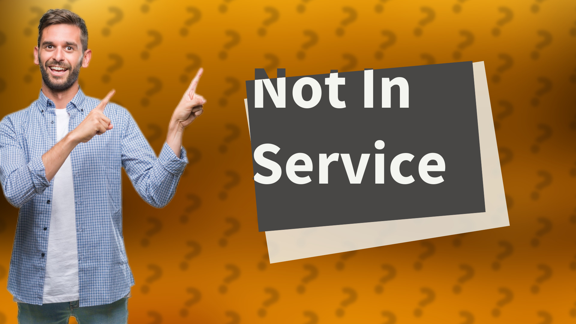 Not In Service