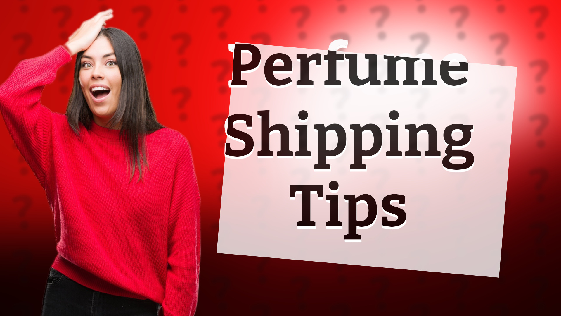 Perfume Shipping Tips