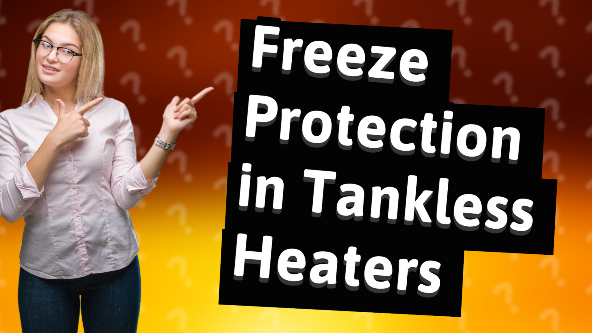 Freeze Protection in Tankless Heaters