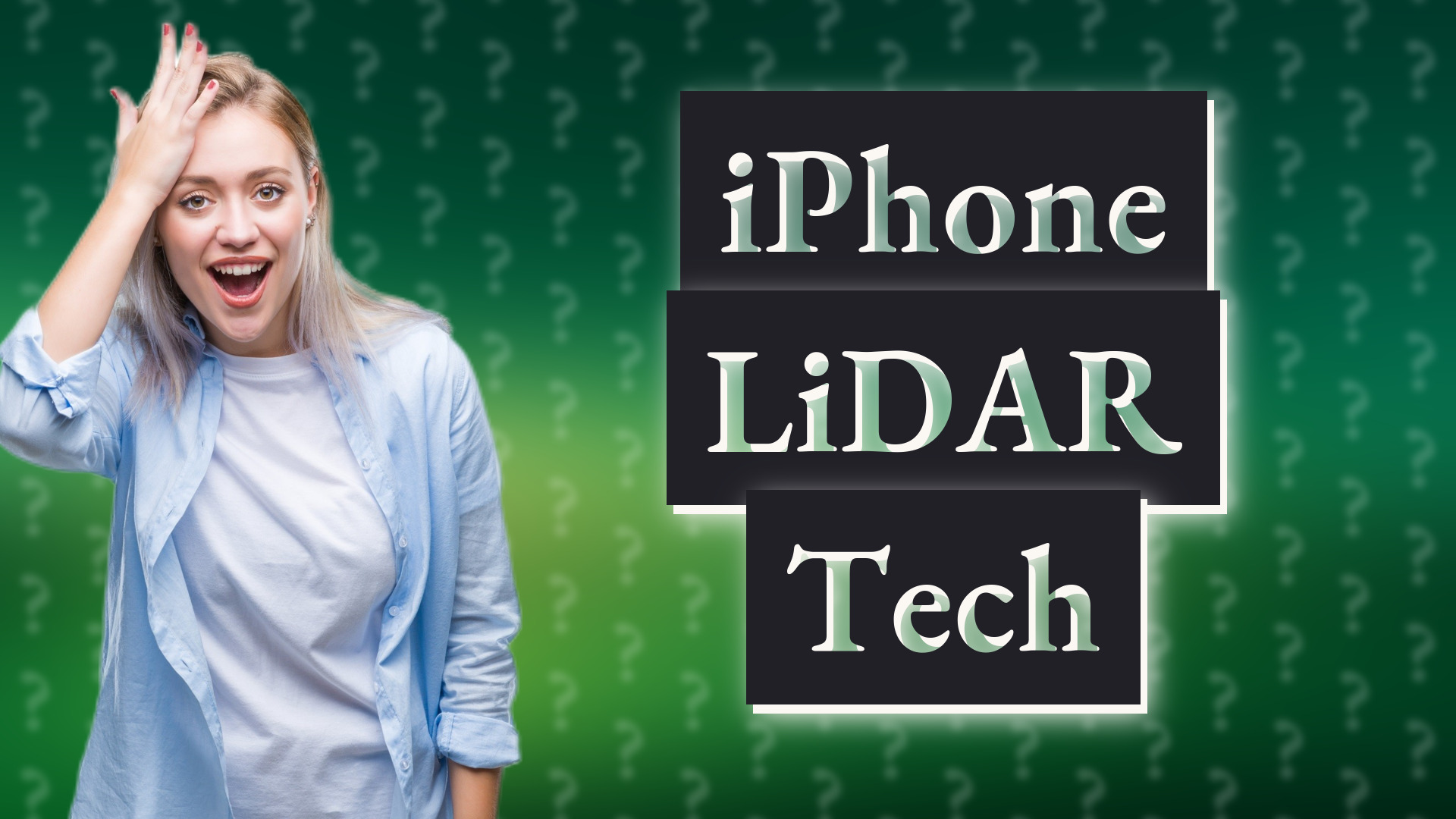 iPhone LiDAR Tech