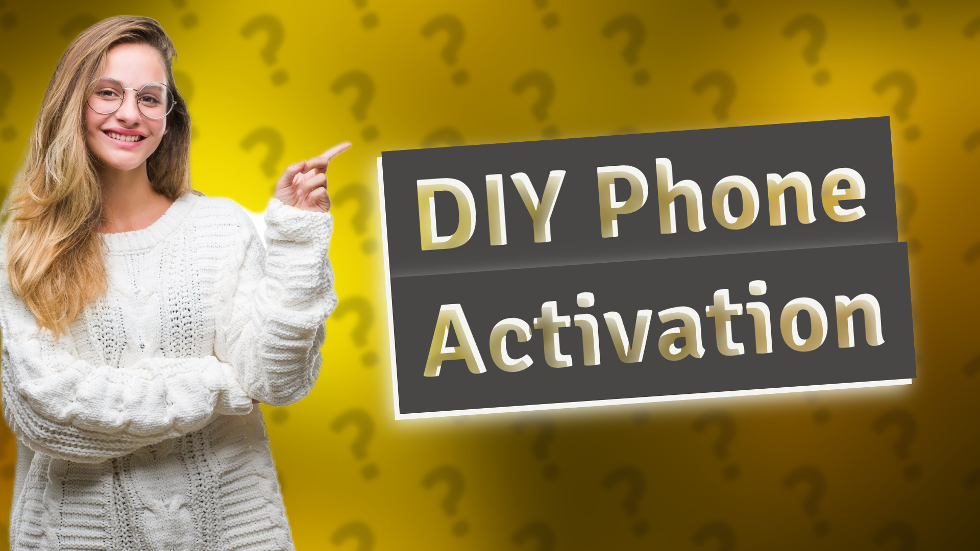 DIY Phone Activation