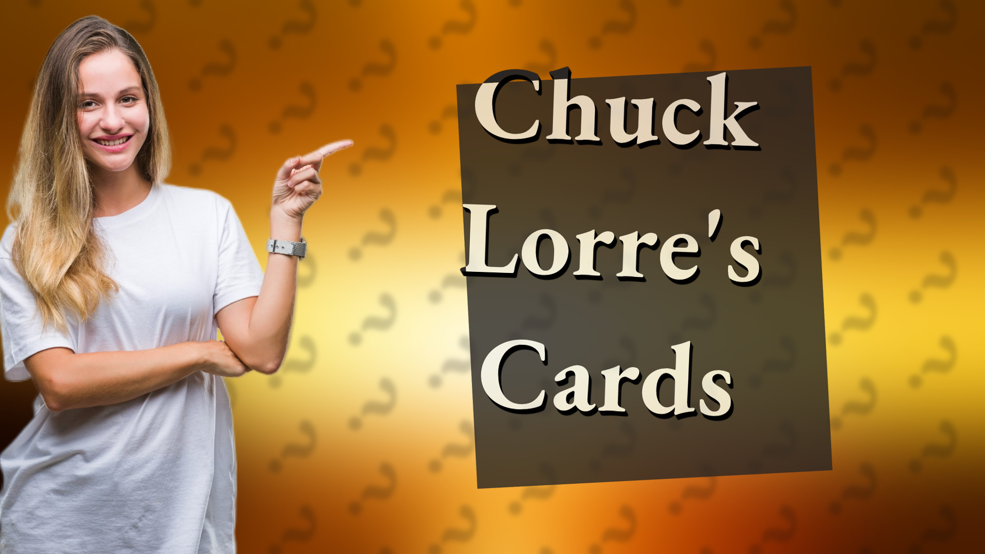 Chuck Lorre's Cards