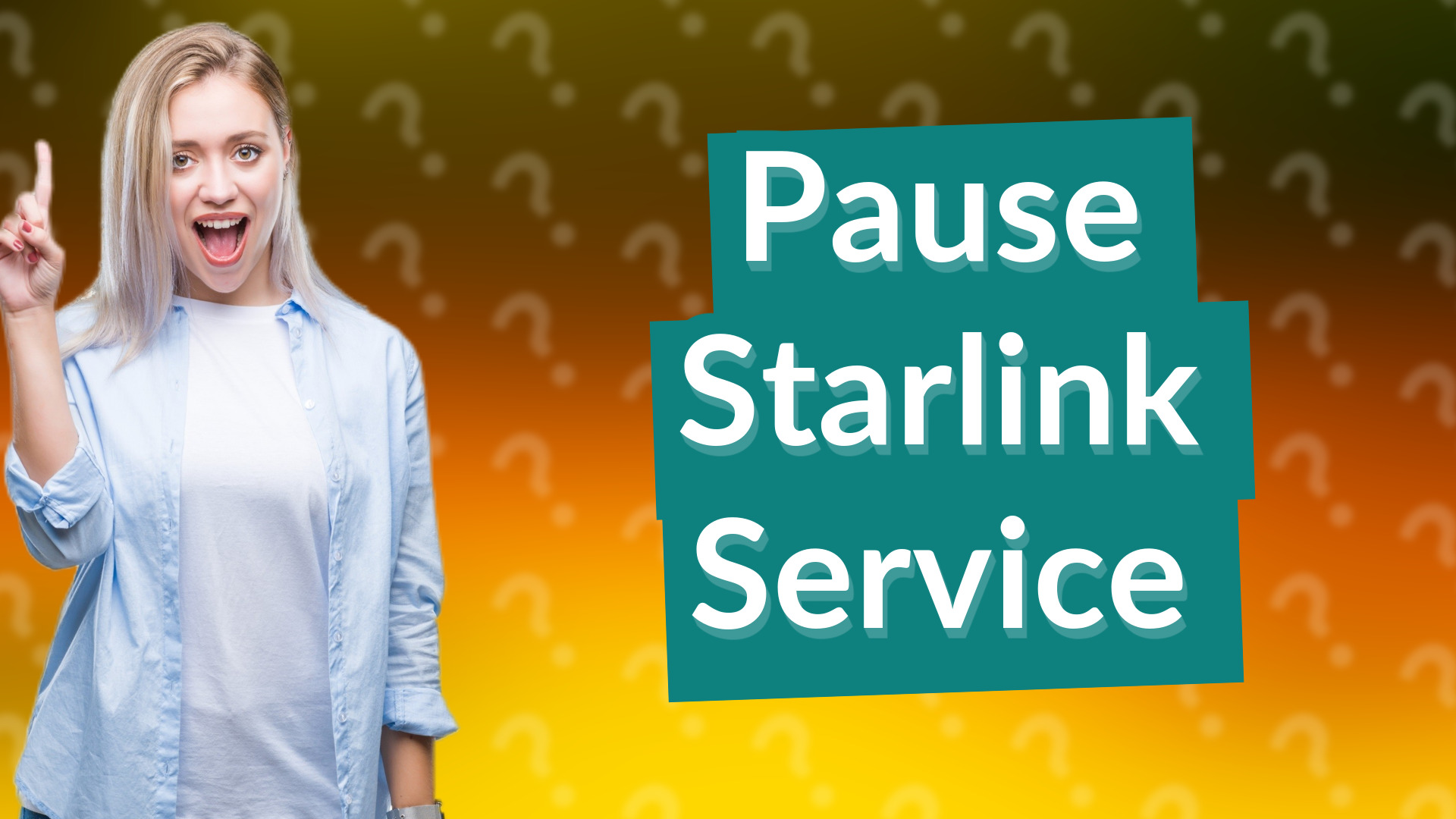 Pause Starlink Service
