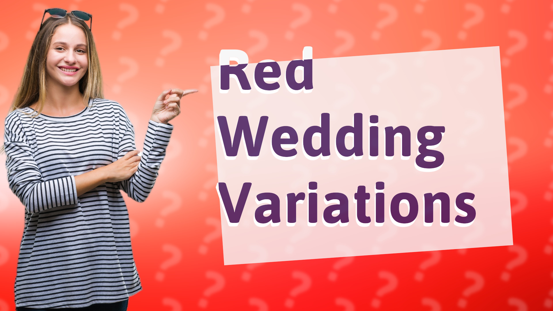 Red Wedding Variations