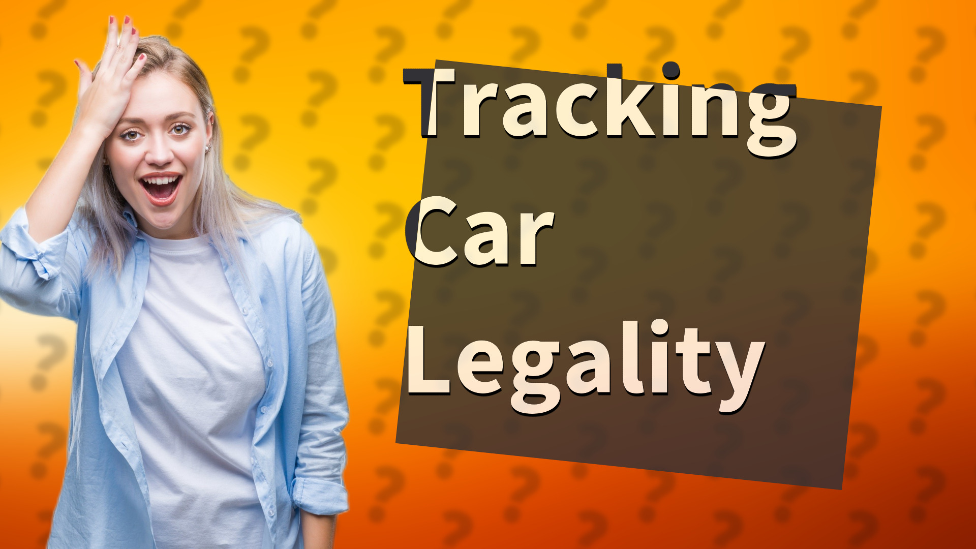 Tracking Car Legality