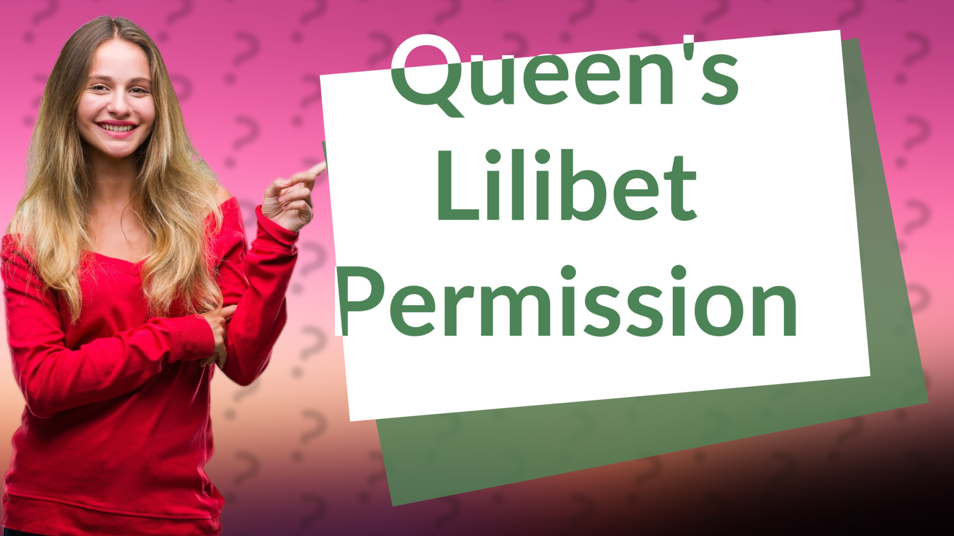 Queen's Lilibet Permission