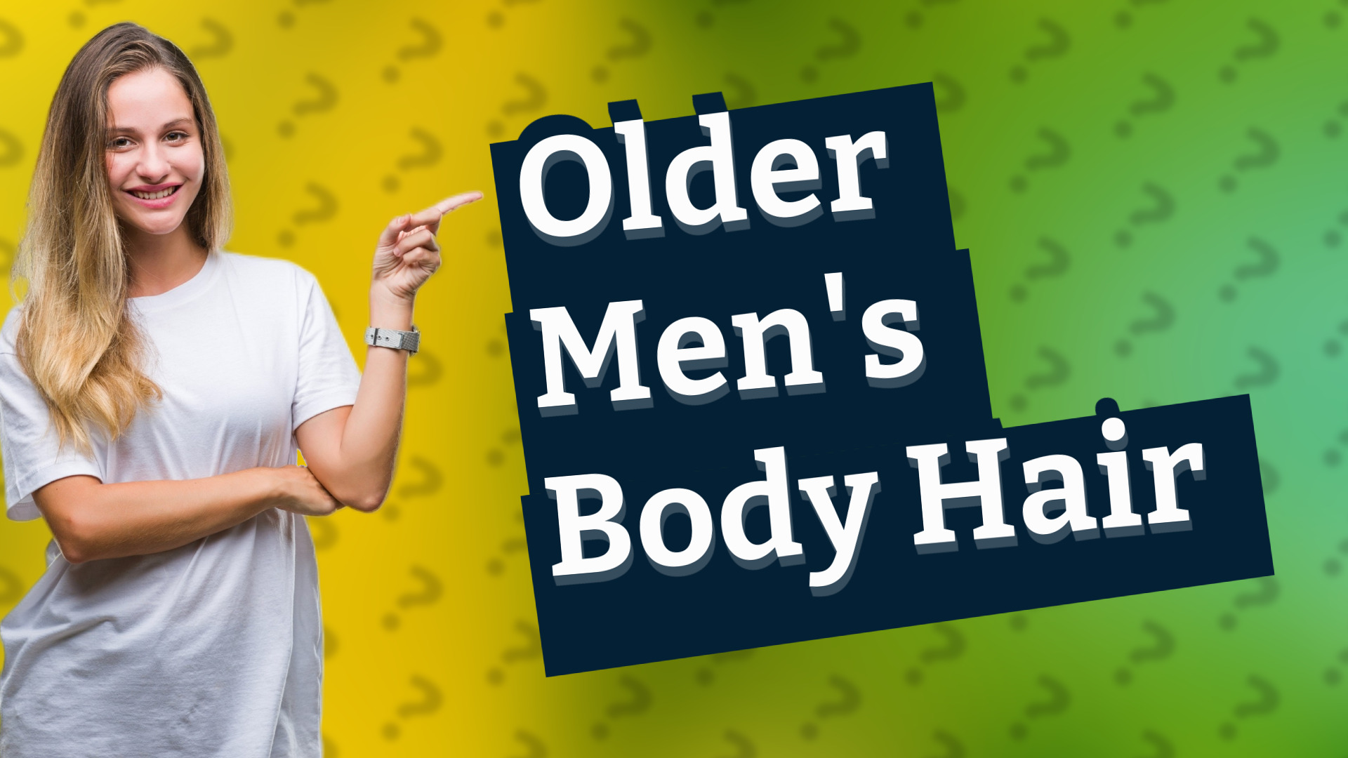 Older Men's Body Hair