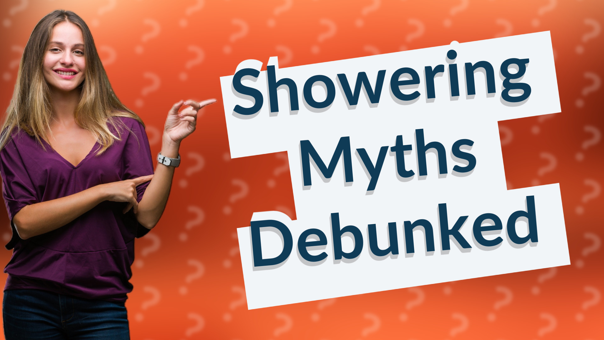 Showering Myths Debunked