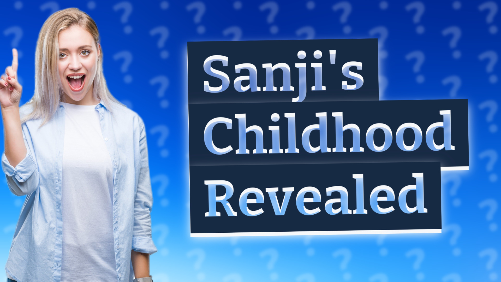 Sanji's Childhood Revealed