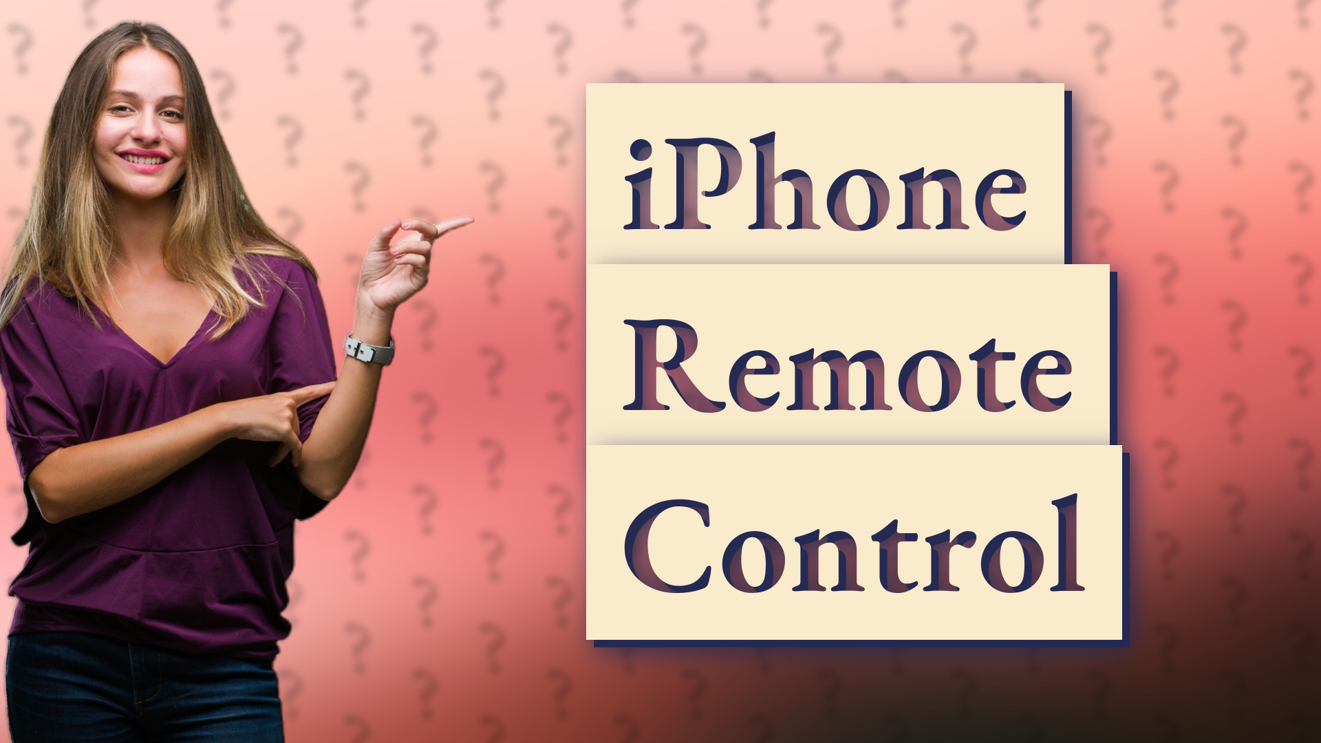 iPhone Remote Control