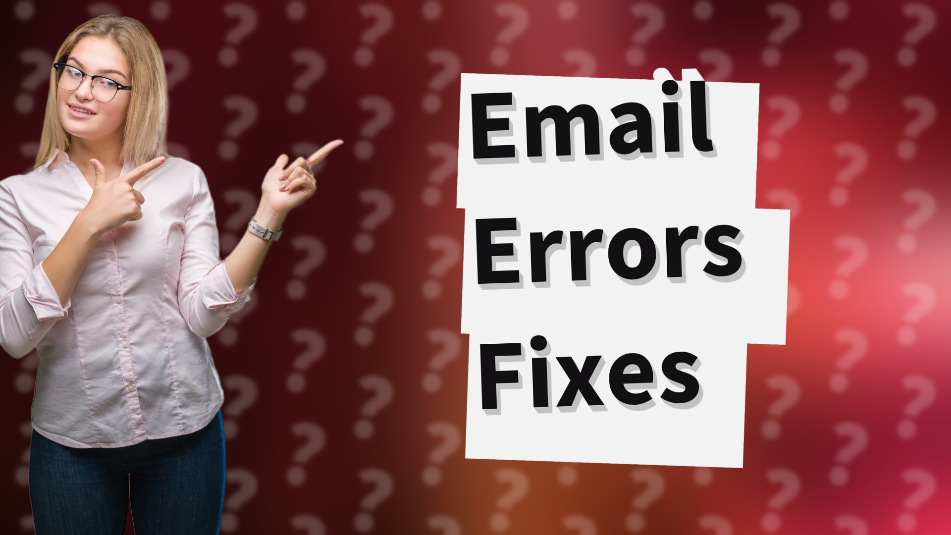 Email Errors Fixes