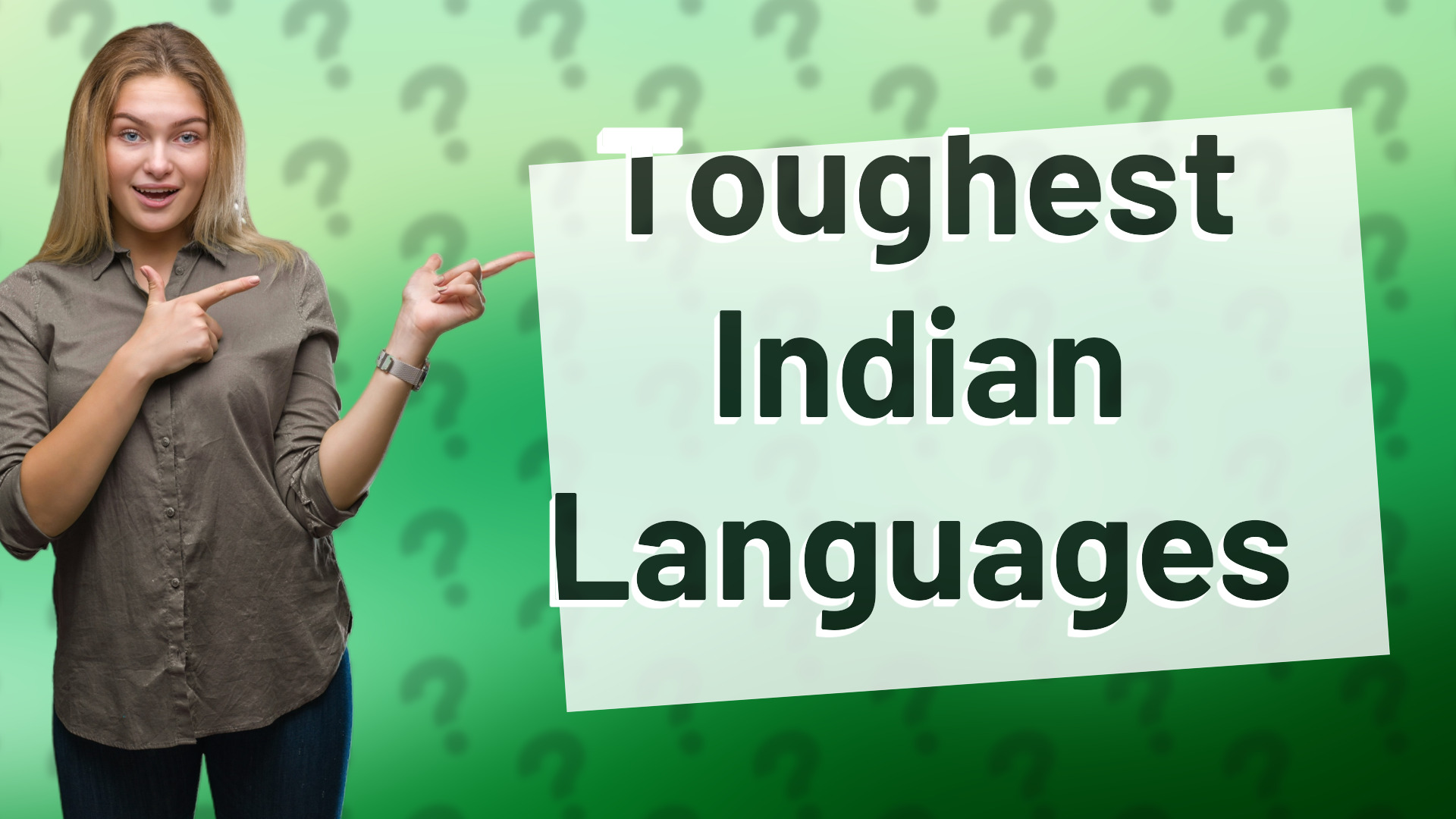 Toughest Indian Languages