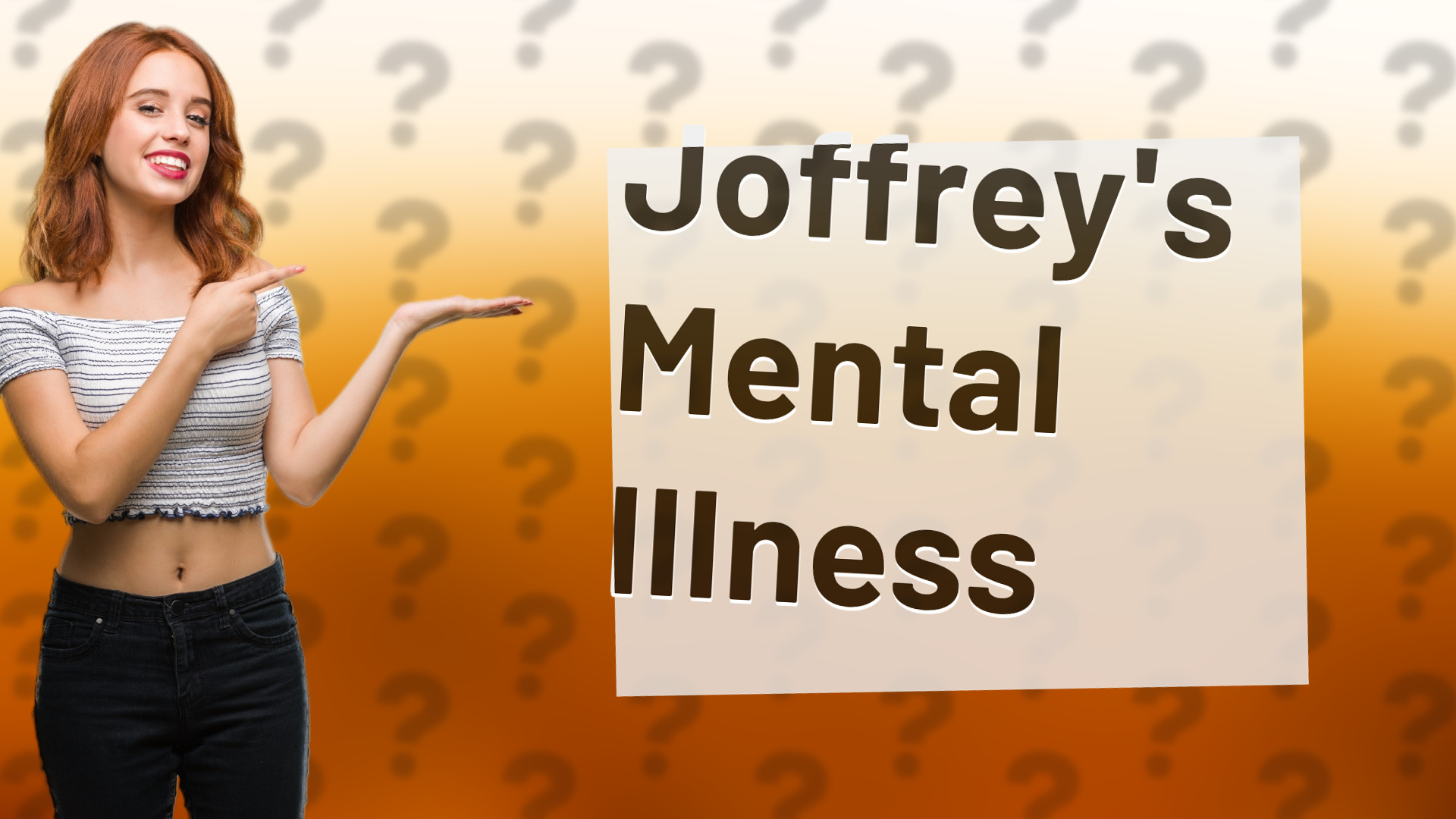 Joffrey's Mental Illness