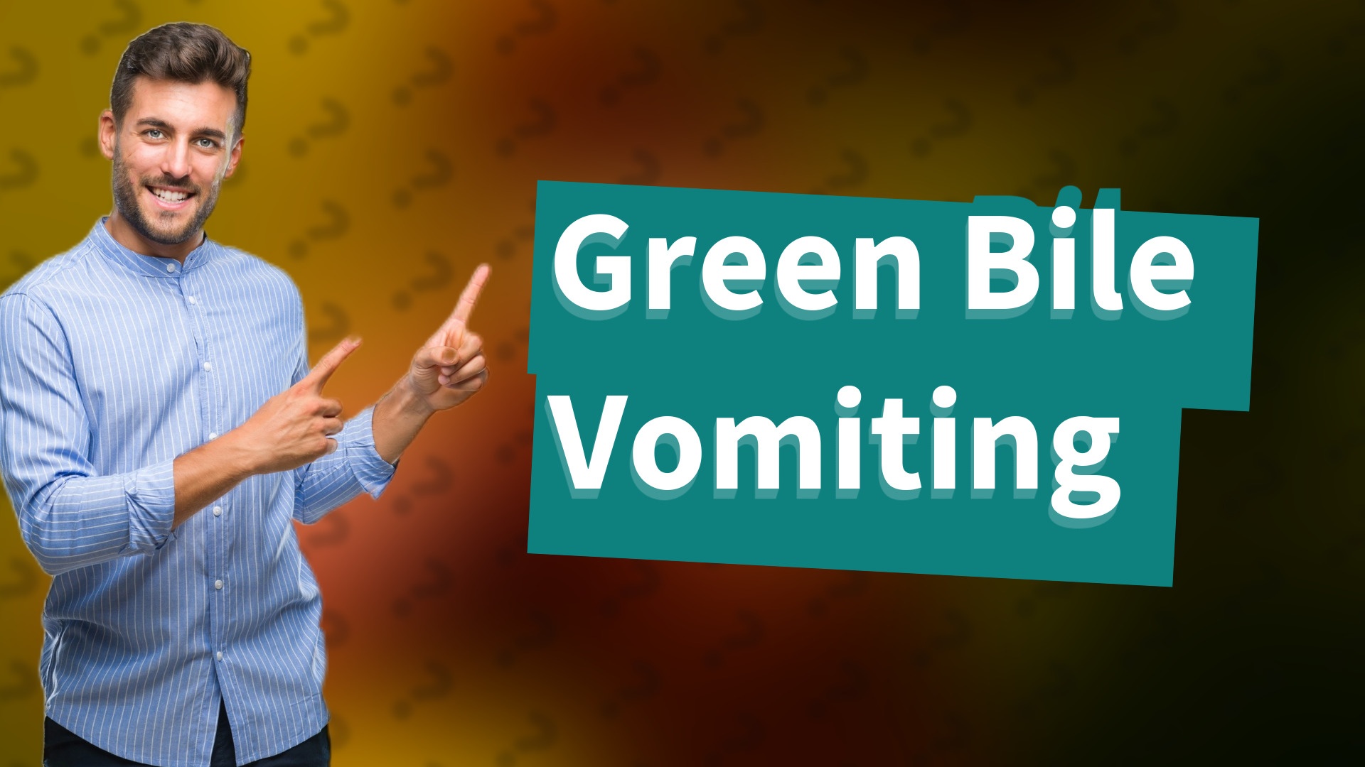Green Bile Vomiting