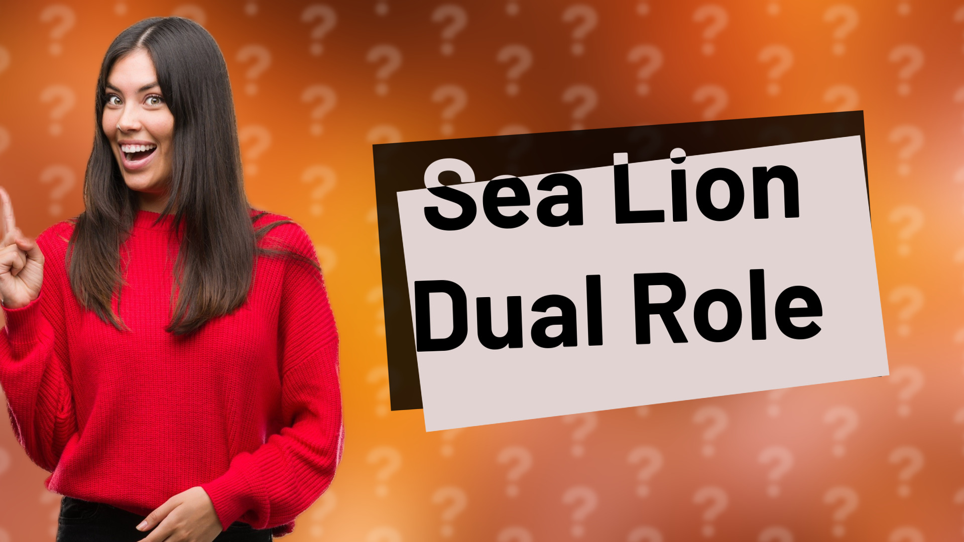 Sea Lion Dual Role