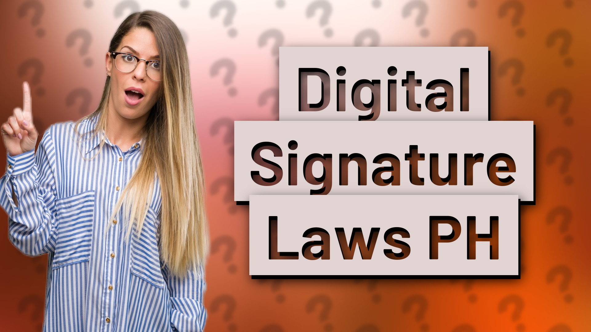 Digital Signature Laws PH