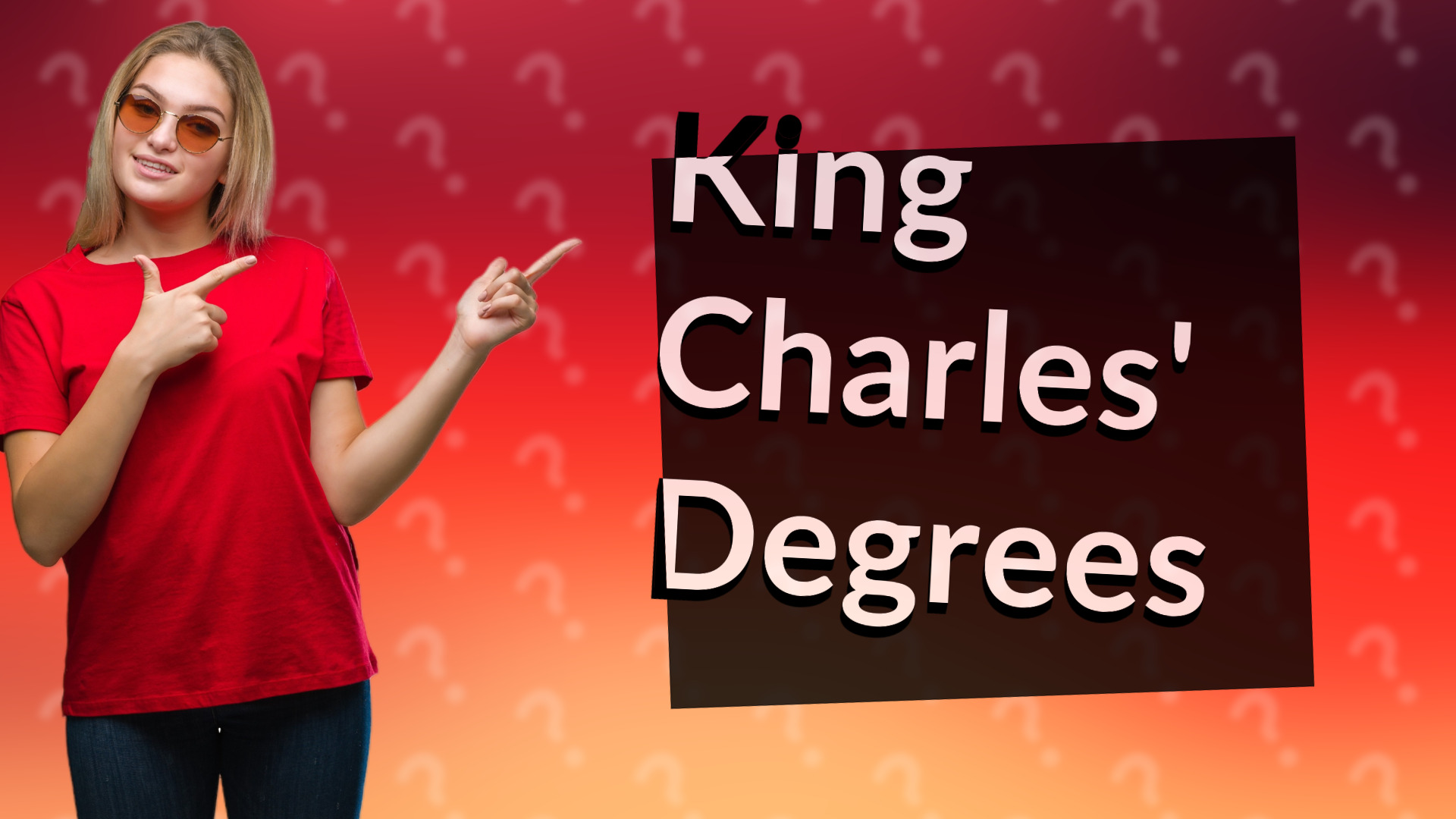 King Charles' Degrees