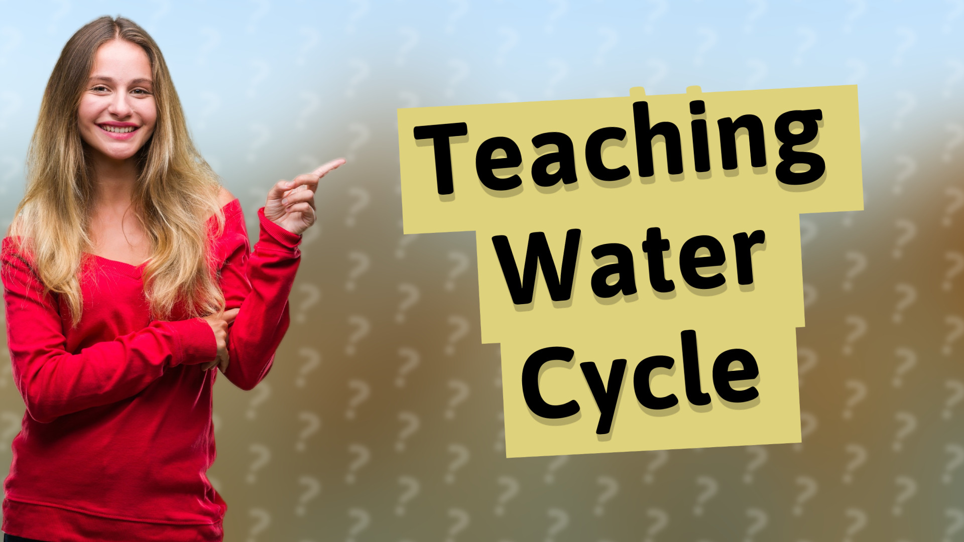 Teaching Water Cycle