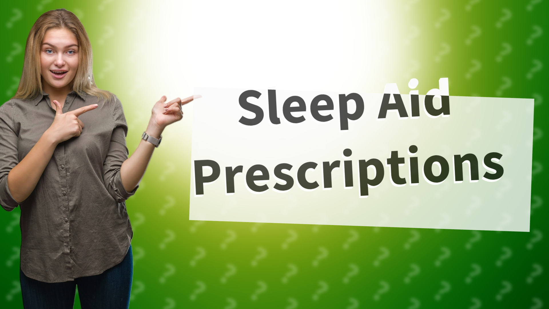 Sleep Aid Prescriptions