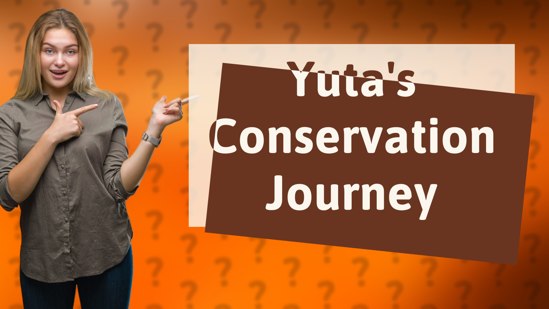 Yuta's Conservation Journey