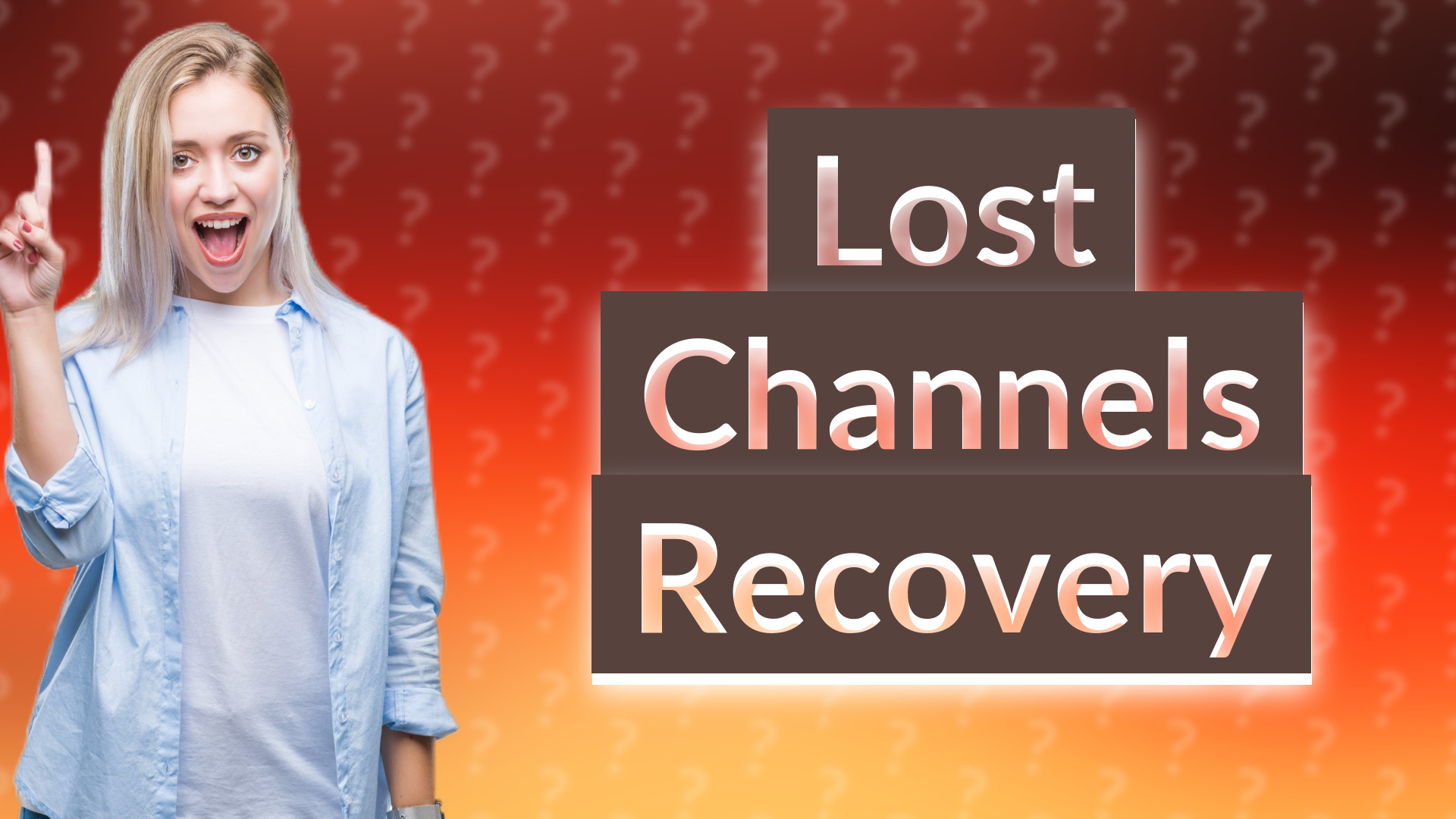 Lost Channels Recovery
