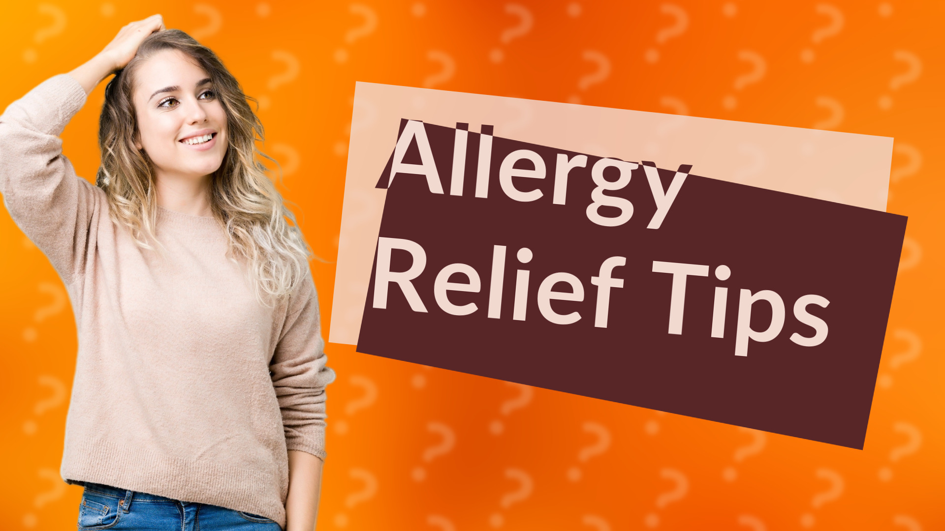 Allergy Relief Tips