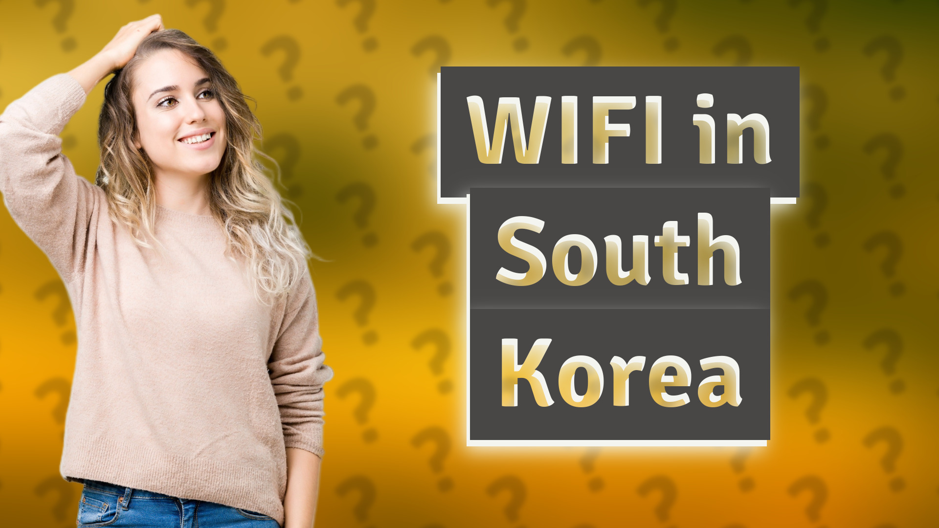 WIFI in South Korea