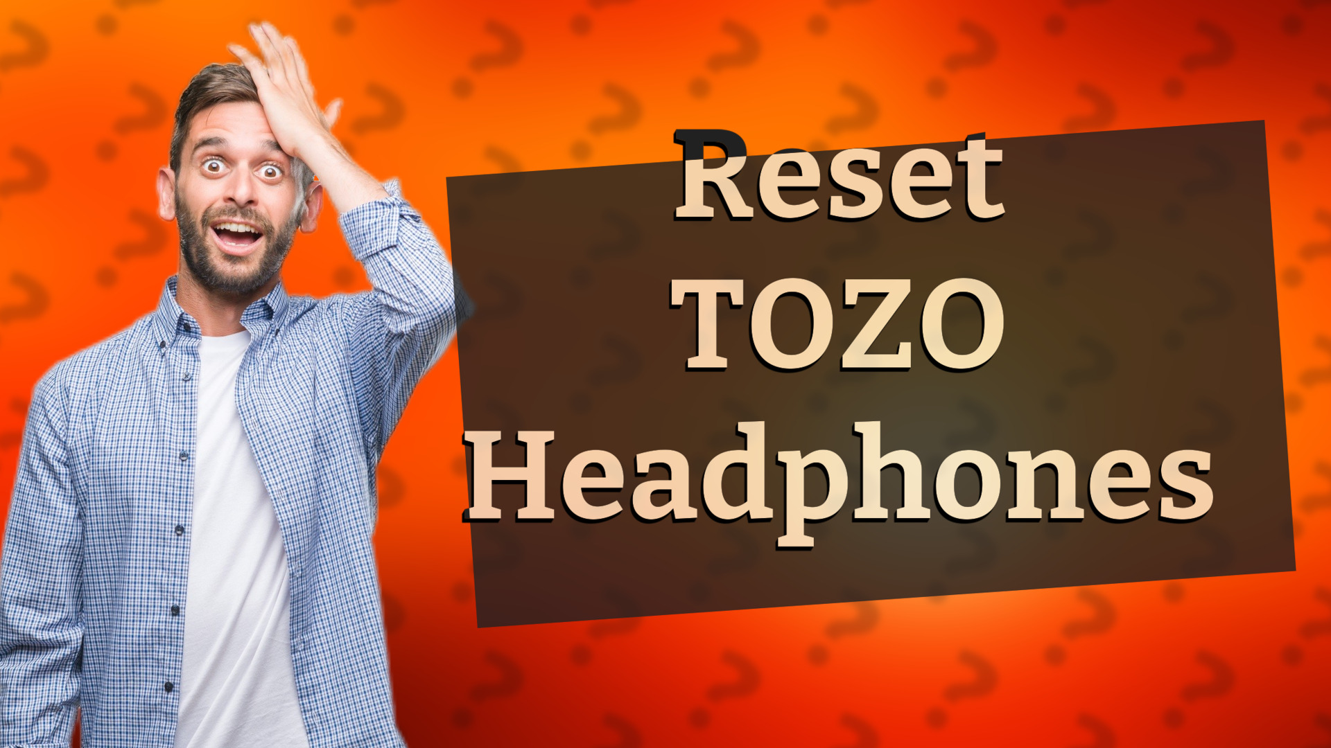 Reset TOZO Headphones