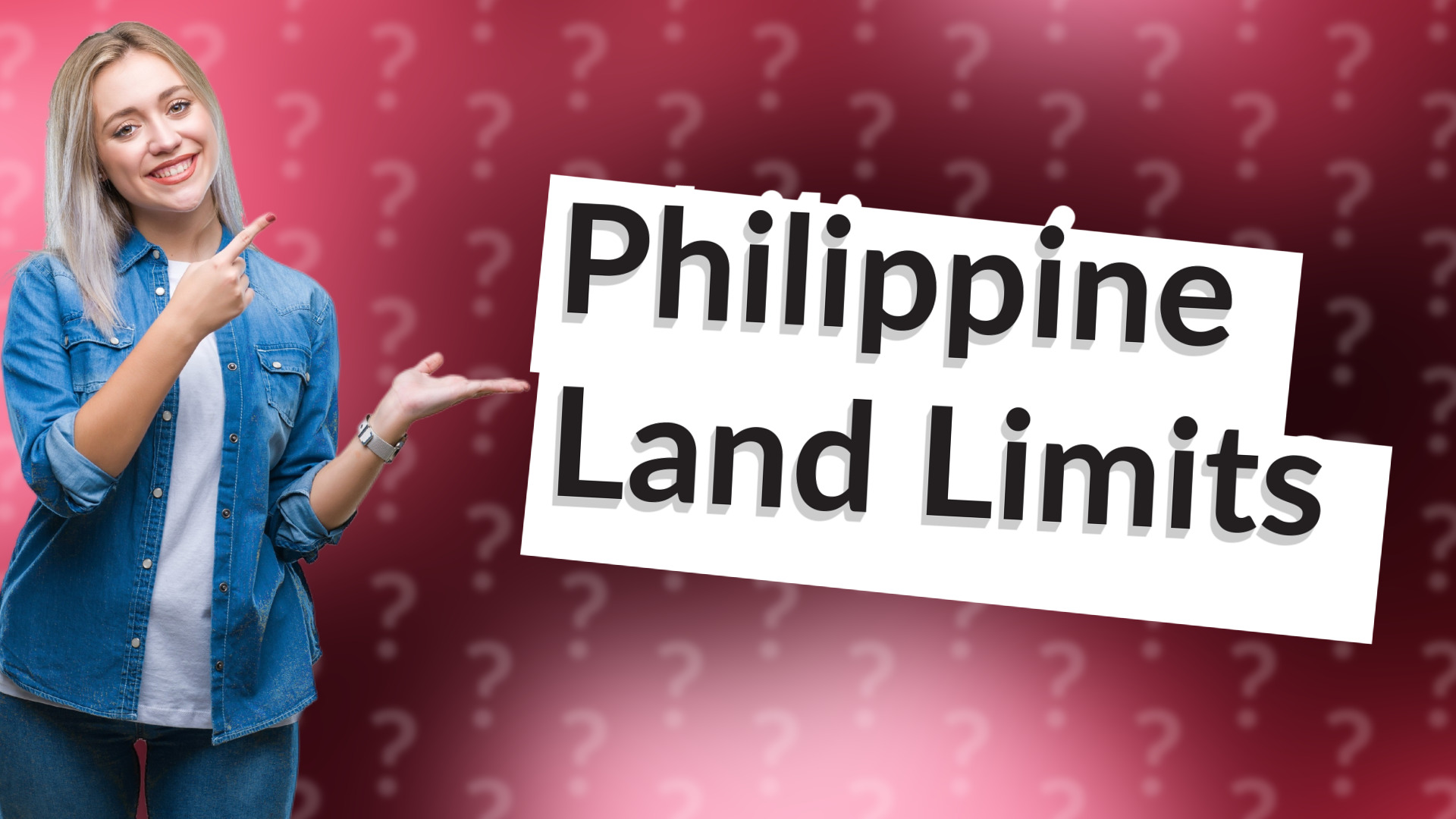 Philippine Land Limits