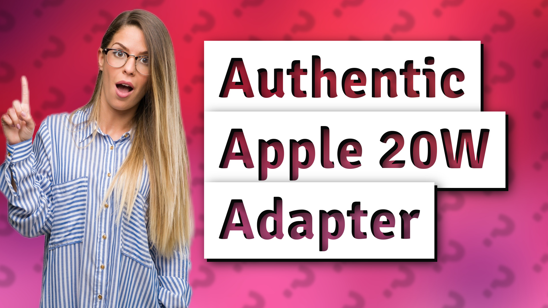 Authentic Apple 20W Adapter