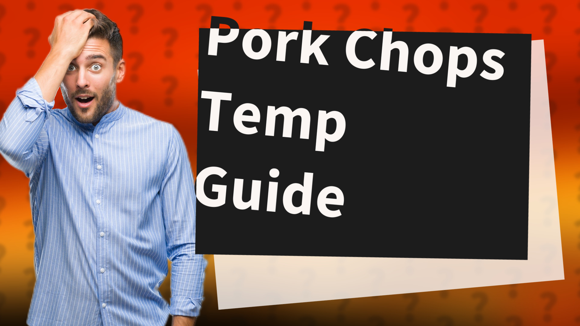 Pork Chops Temp Guide